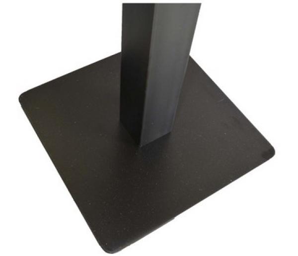 Tisch dunkelbraun 80x80cm